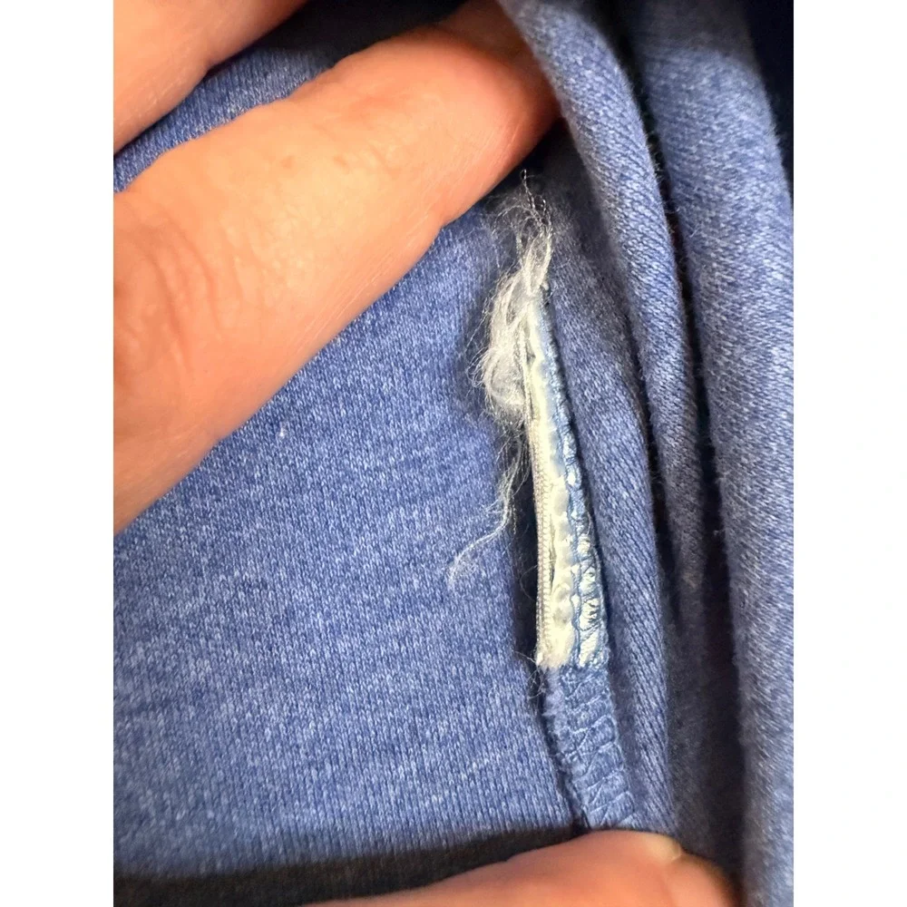 Polo Ralph Lauren Mens Classic Fit Blue Heather Short Sleeve Polo Shirt Large